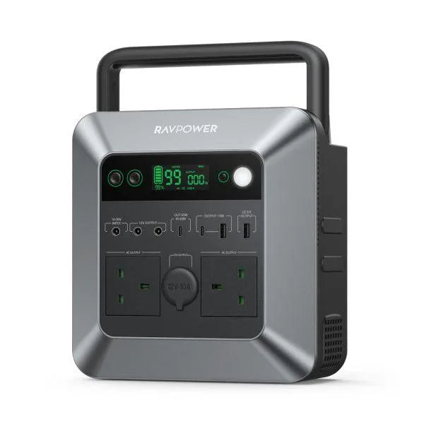 Ravpower 600W Power Station - Black - Tashqila Ravpower 600W Power Station - Black - Tashqila